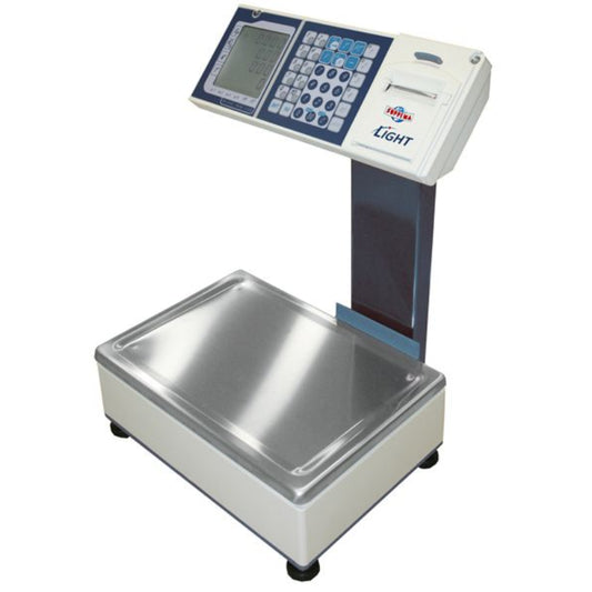 Bilancia Suprema Light con palo e display cliente sollevato