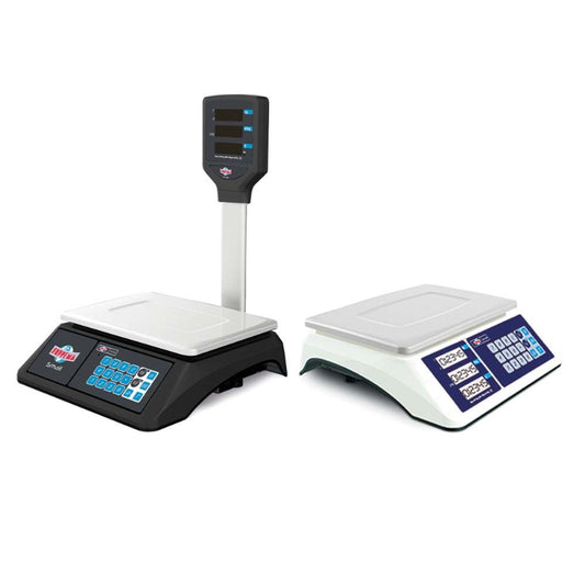 Bilancia elettronica Suprema Small Ditronetwork con display su palo e integrato
